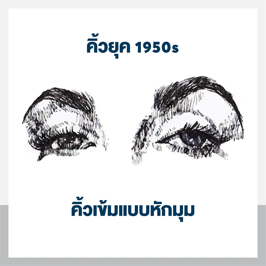 รูปแบบทรงคิ้ว